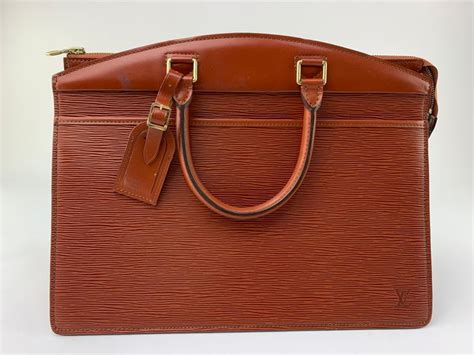 louis vuitton vintage brown bag rivera epi|Louis Vuitton Brown Epi Leather Riviera Vanity Tote Bag .